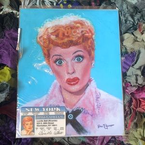 I Love Lucy portrait and license
